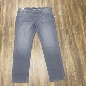 Joes Jeans The Brixton Kinetic Ripner Mens Grey‎ Straight Leg Denim Jeans Sz 42